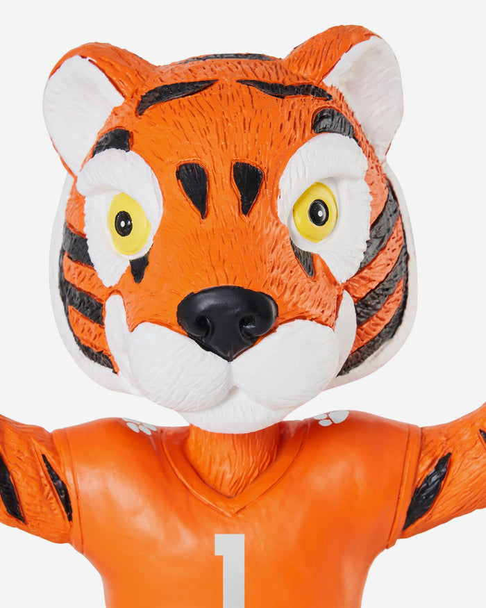 The Tiger Clemson Tigers Magnetic Stadium Base Mascot Bobblehead FOCO - FOCO.com