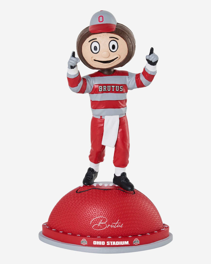 Brutus Buckeye Ohio State Buckeyes Magnetic Stadium Base Mascot Bobblehead FOCO - FOCO.com