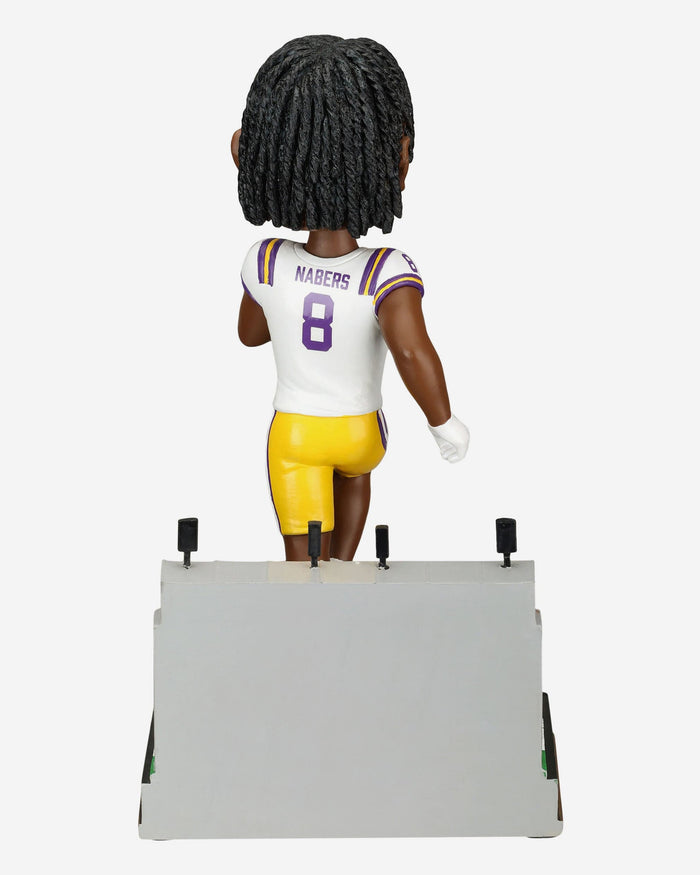 Malik Nabers LSU Tigers Gates Series Bobblehead FOCO - FOCO.com