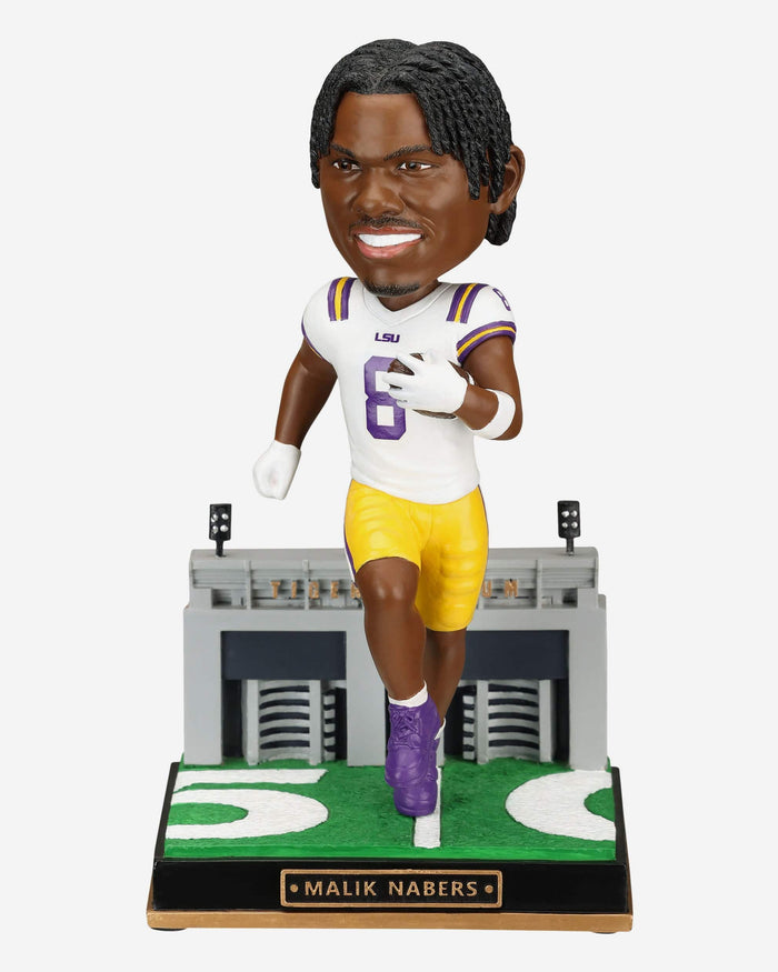 Malik Nabers LSU Tigers Gates Series Bobblehead FOCO - FOCO.com