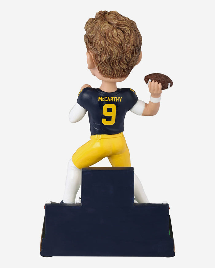 JJ McCarthy Michigan Wolverines Gates Series Bobblehead FOCO - FOCO.com