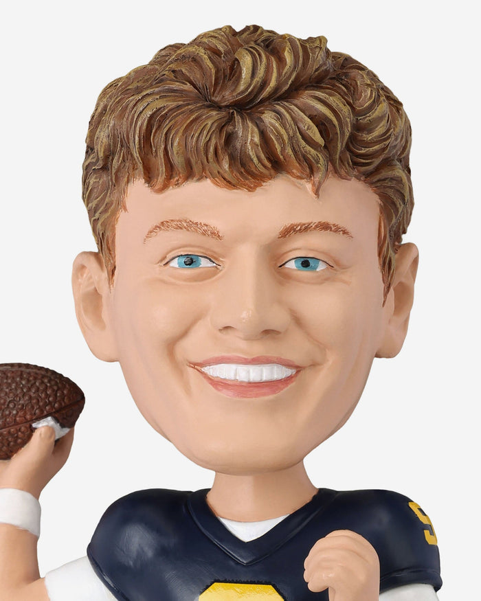 JJ McCarthy Michigan Wolverines Gates Series Bobblehead FOCO - FOCO.com