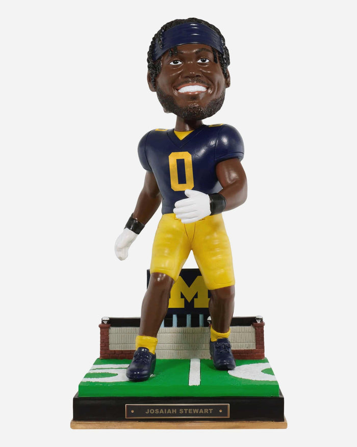Josaiah Stewart Michigan Wolverines Gates Series Bobblehead FOCO - FOCO.com