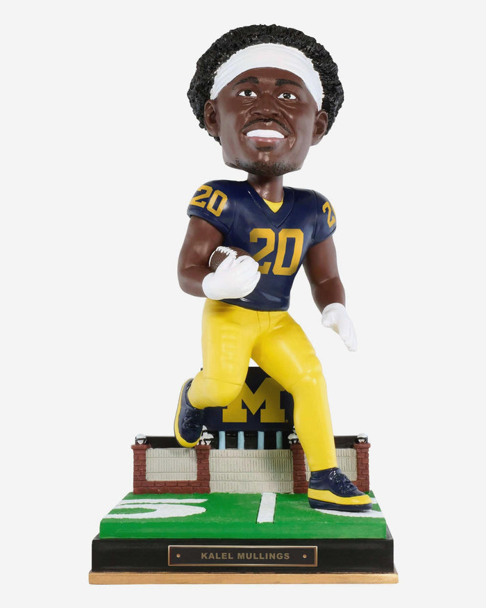 Kalel Mullings Michigan Wolverines Gates Series Bobblehead FOCO - FOCO.com
