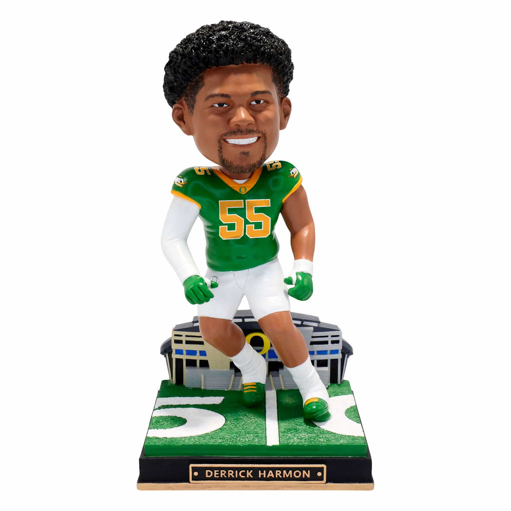 Derrick Harmon Oregon Ducks Gates Series Bobblehead FOCO - FOCO.com