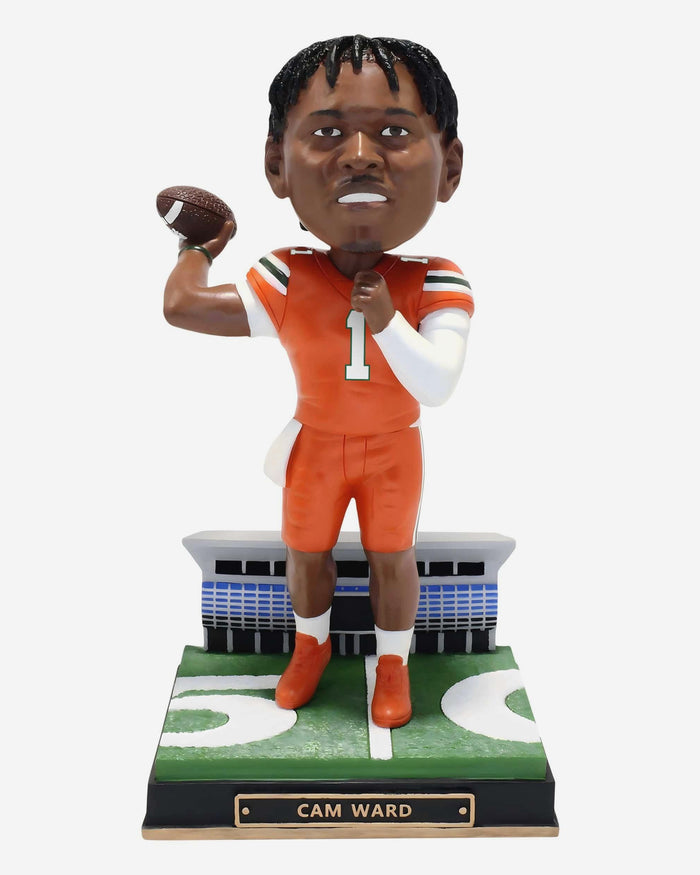 Cam Ward Miami Hurricanes Gates Series Bobblehead FOCO - FOCO.com
