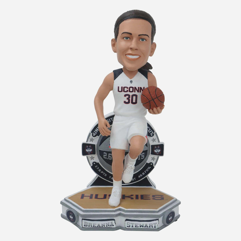 Breanna Stewart UConn Huskies College Stats Bobblehead FOCO - FOCO.com