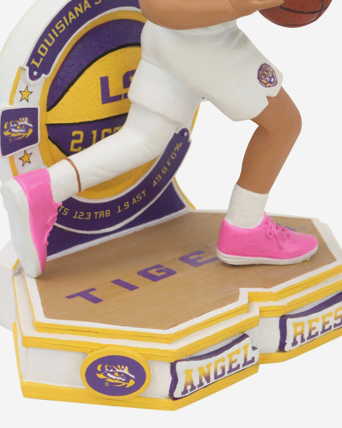 Angel Reese LSU Tigers College Stats Bobblehead FOCO - FOCO.com