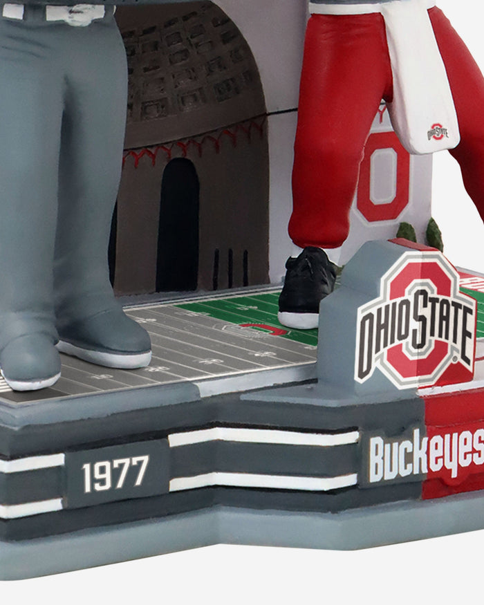 Brutus Buckeye Ohio State Buckeyes Then and Now Mascot Bobblehead FOCO - FOCO.com