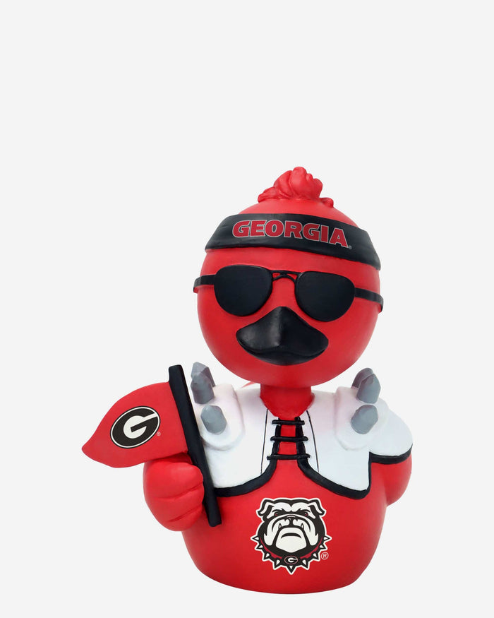 Georgia Bulldogs Superfan Bobble Duck Mini Bobblehead FOCO - FOCO.com