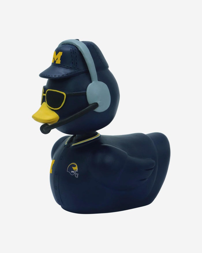 Michigan Wolverines Superfan Bobble Duck Mini Bobblehead FOCO - FOCO.com
