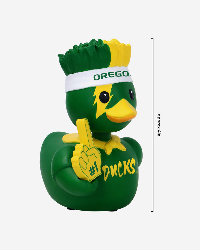 Oregon Ducks Superfan Bobble Duck Mini Bobblehead FOCO - FOCO.com