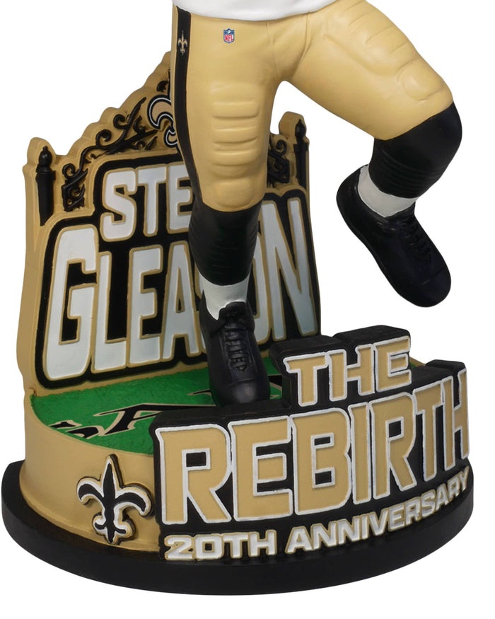 Steve Gleason New Orleans Saints Memorable Blocked Punt 20th Anniversary Bobblehead FOCO - FOCO.com