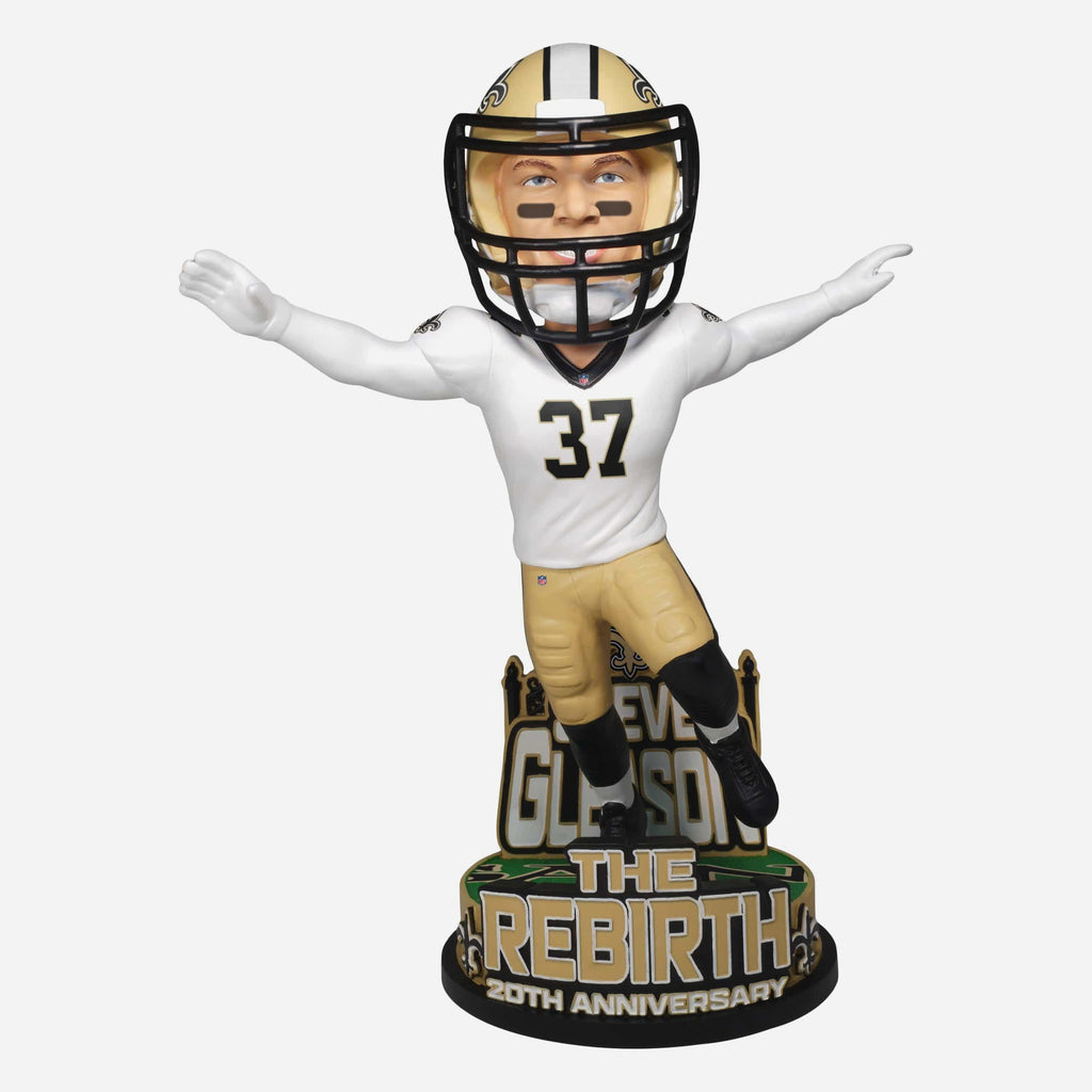 Steve Gleason New Orleans Saints Memorable Blocked Punt 20th Anniversary Bobblehead FOCO - FOCO.com