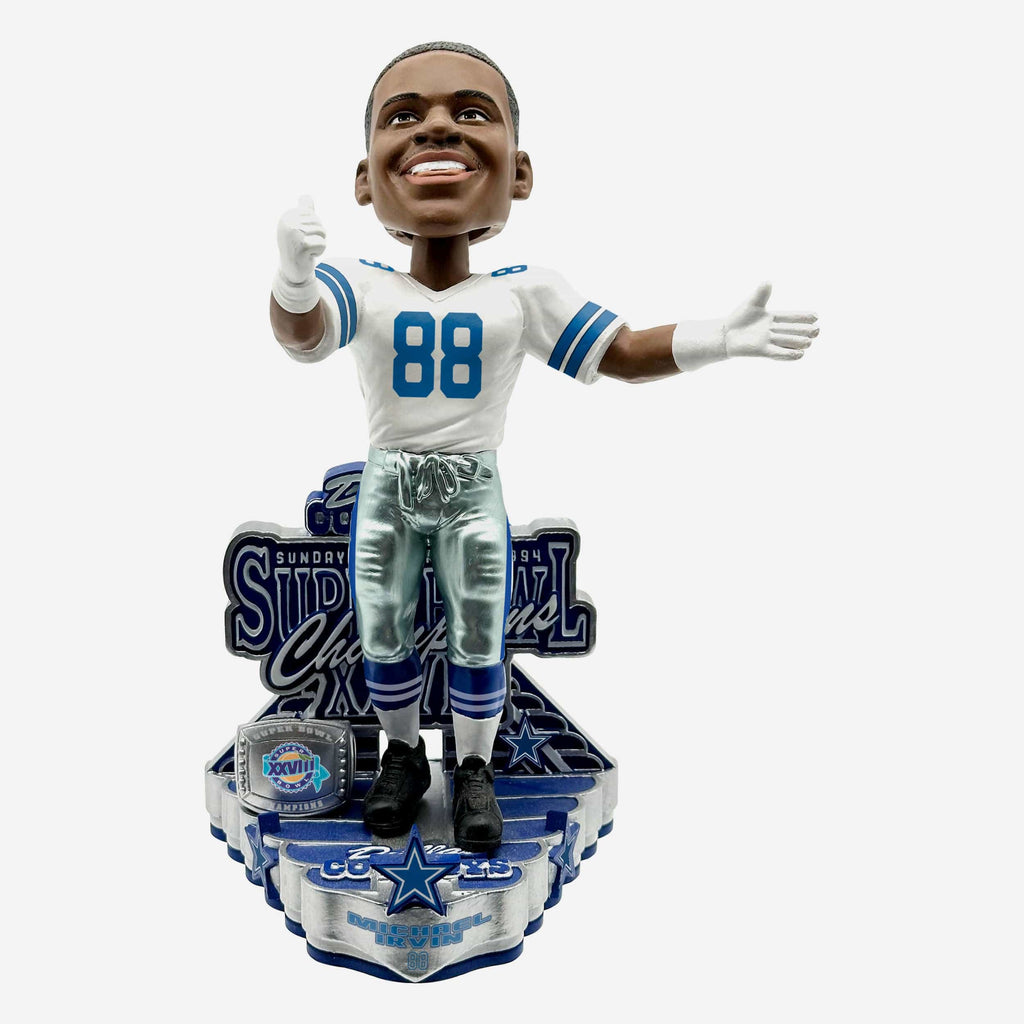 Michael Irvin Dallas Cowboys Super Bowl XXVIII Champions 30th Anniversary Bobblehead FOCO - FOCO.com