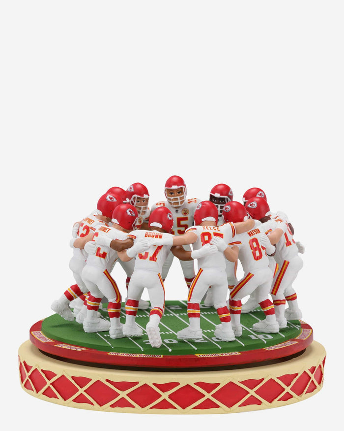 Kansas City Chiefs Ring Around The Rosie Spinner Mini Bobblehead Scene FOCO - FOCO.com