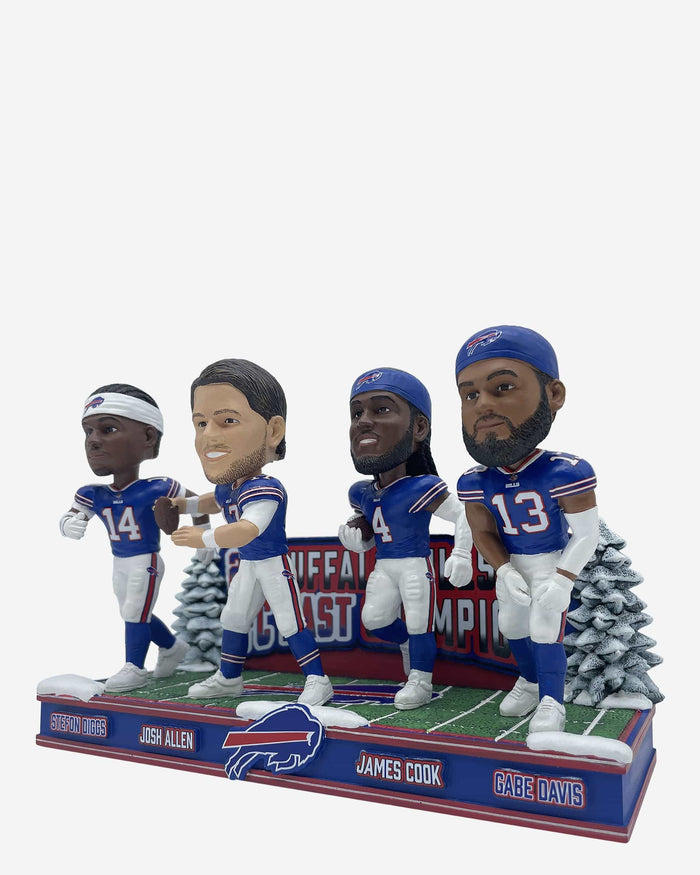 Buffalo Bills 2023 AFC East Division Champions Mini Bobblehead Scene FOCO - FOCO.com