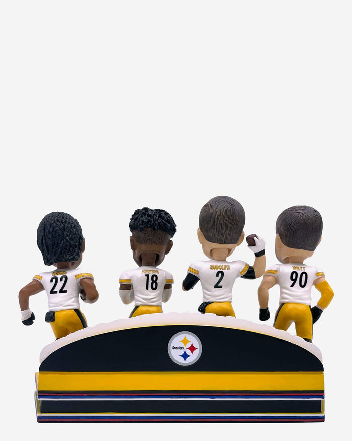 Pittsburgh Steelers 2023 Playoff-Bound Mini Bobblehead Scene