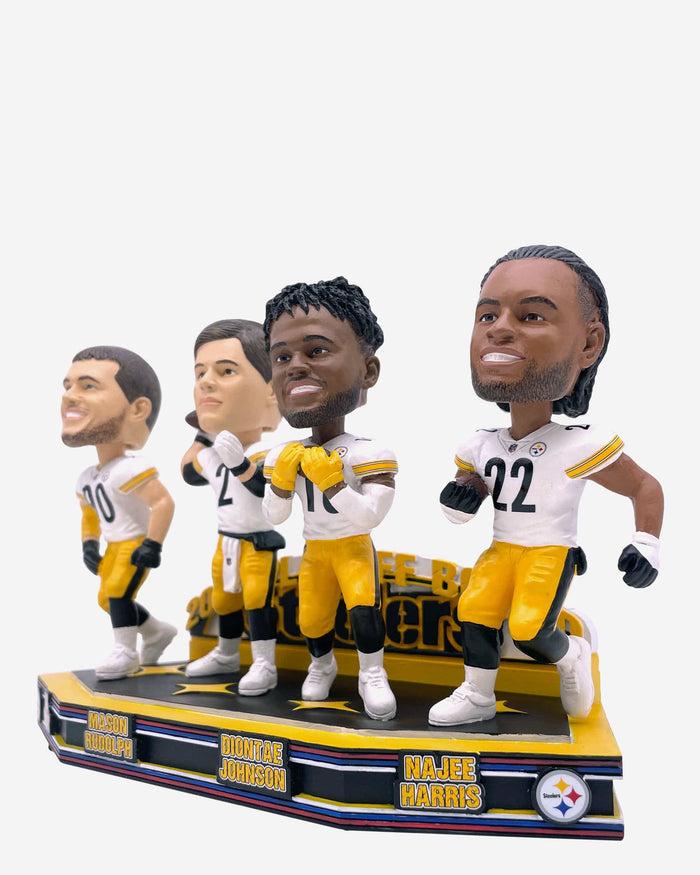 Pittsburgh Steelers 2023 Playoff-Bound Mini Bobblehead Scene