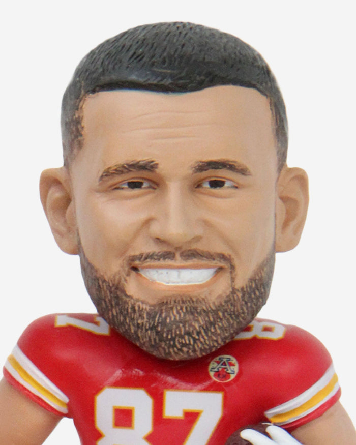 Patrick Mahomes & Travis Kelce Kansas City Chiefs 50th Touchdown Connection Dual Bobblehead FOCO - FOCO.com