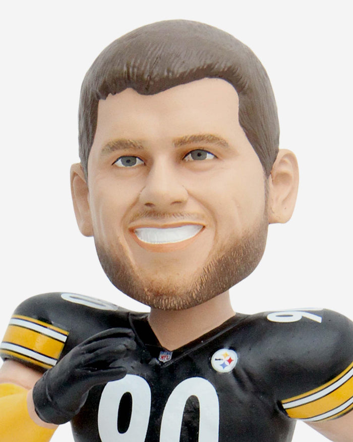 TJ Watt Pittsburgh Steelers Franchise Sack Leader Counter Bobblehead FOCO - FOCO.com