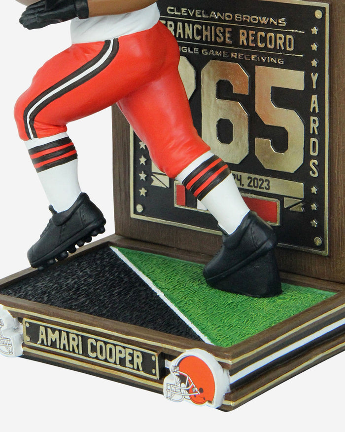 Amari Cooper Cleveland Browns Single Game Receiving Franchise Record Bobblehead FOCO - FOCO.com