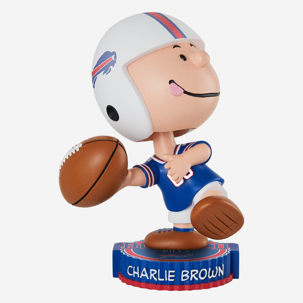 Buffalo Bills Charlie Brown Peanuts Bighead Bobblehead FOCO - FOCO.com