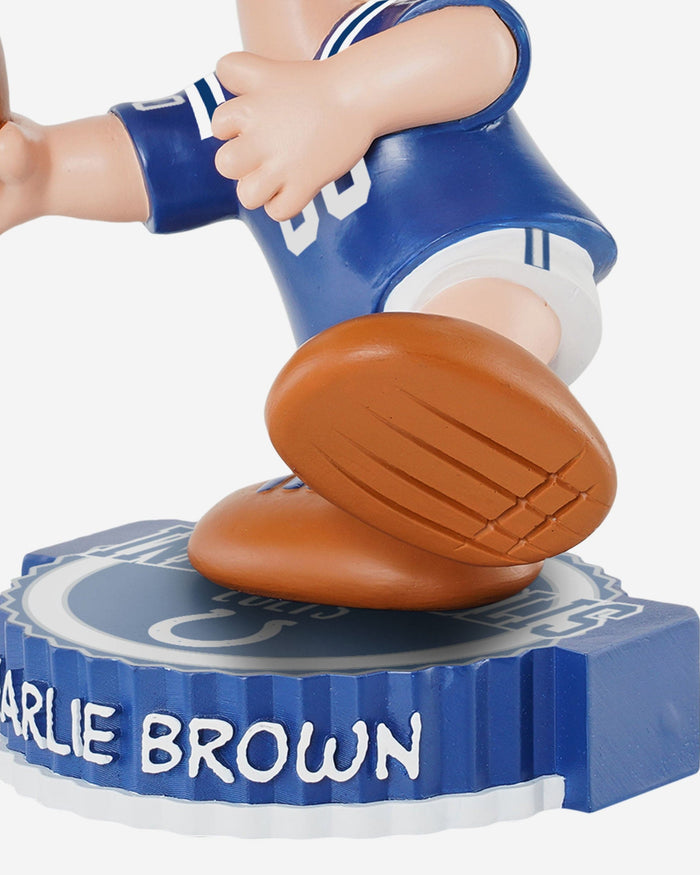Indianapolis Colts Charlie Brown Peanuts Bighead Bobblehead FOCO - FOCO.com