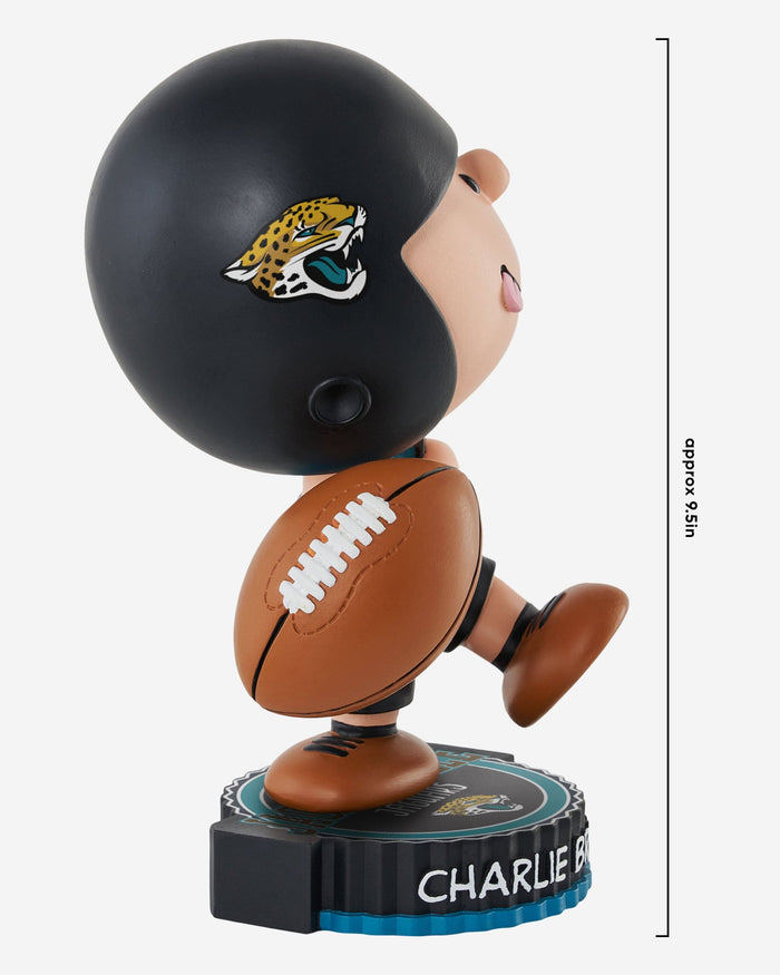 Jacksonville Jaguars Charlie Brown Peanuts Bighead Bobblehead FOCO - FOCO.com