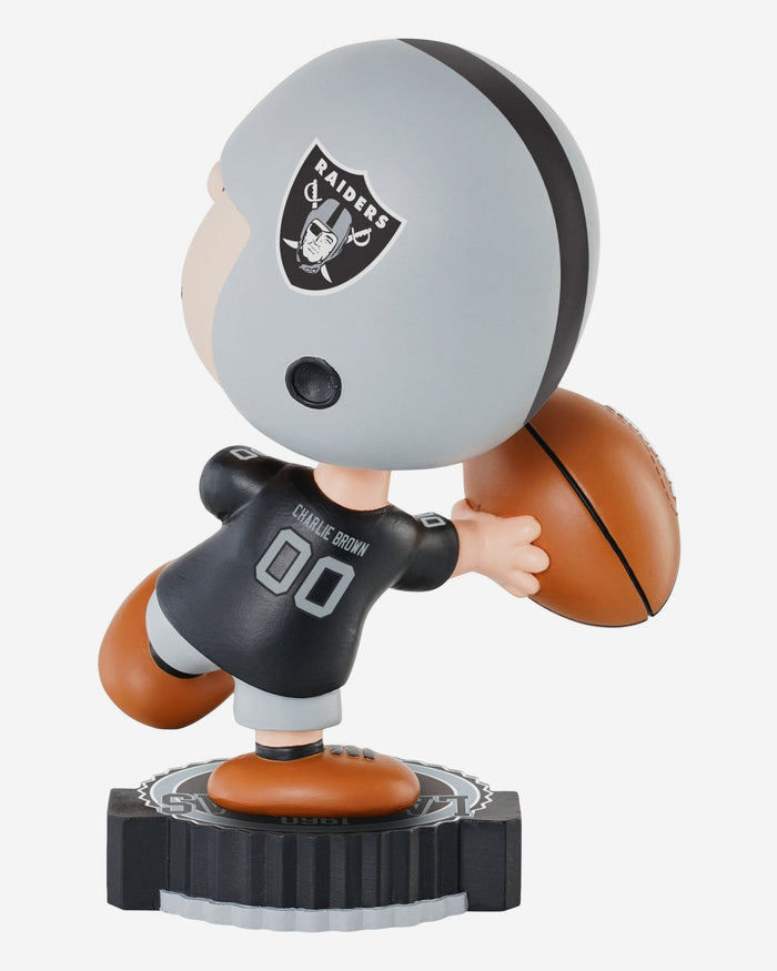 Las Vegas Raiders Charlie Brown Peanuts Bighead Bobblehead FOCO - FOCO.com