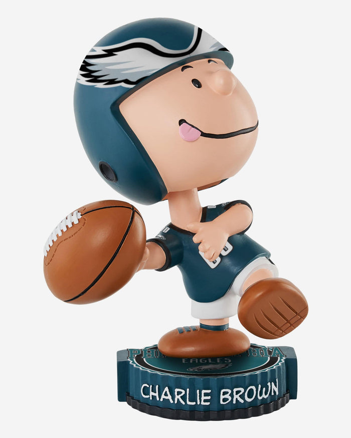 Philadelphia Eagles Charlie Brown Peanuts Bighead Bobblehead FOCO - FOCO.com