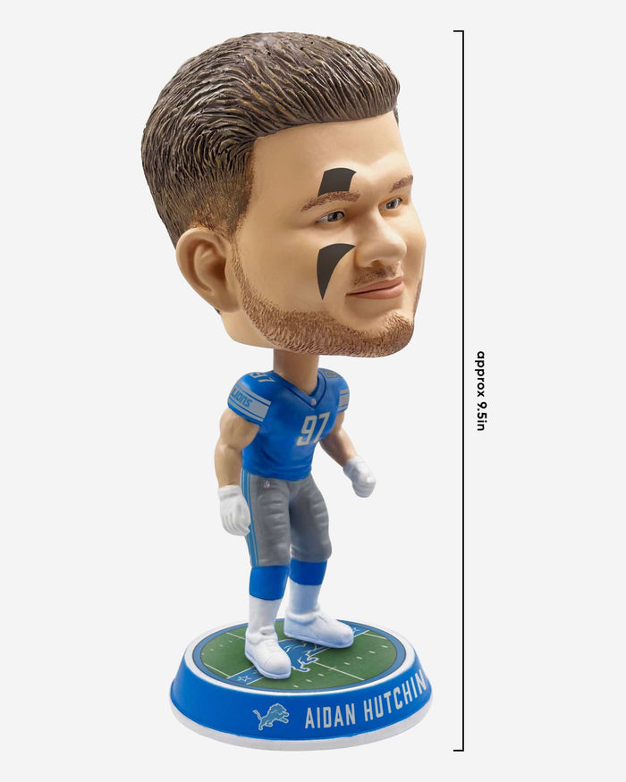 Aidan Hutchinson Detroit Lions Field Stripe Bighead Bobblehead FOCO - FOCO.com