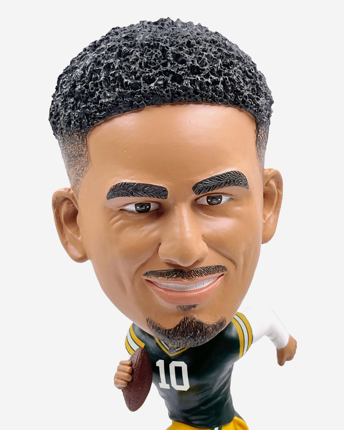 Jordan Love Green Bay Packers Field Stripe Bighead Bobblehead FOCO - FOCO.com