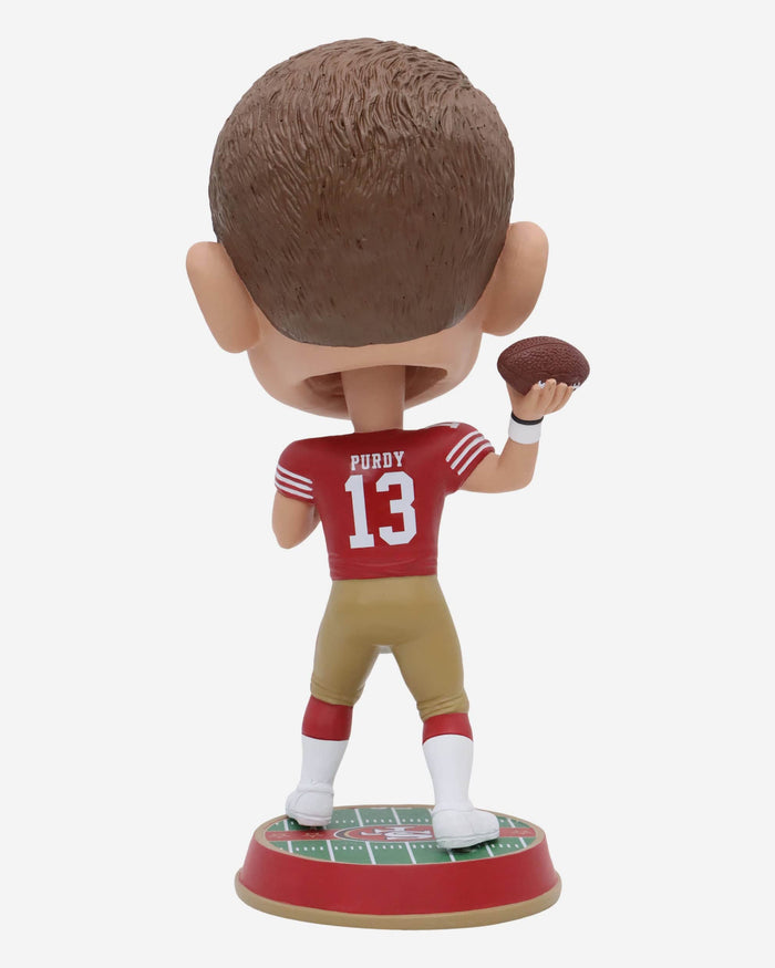 Brock Purdy San Francisco 49ers Field Stripe Bighead Bobblehead FOCO - FOCO.com