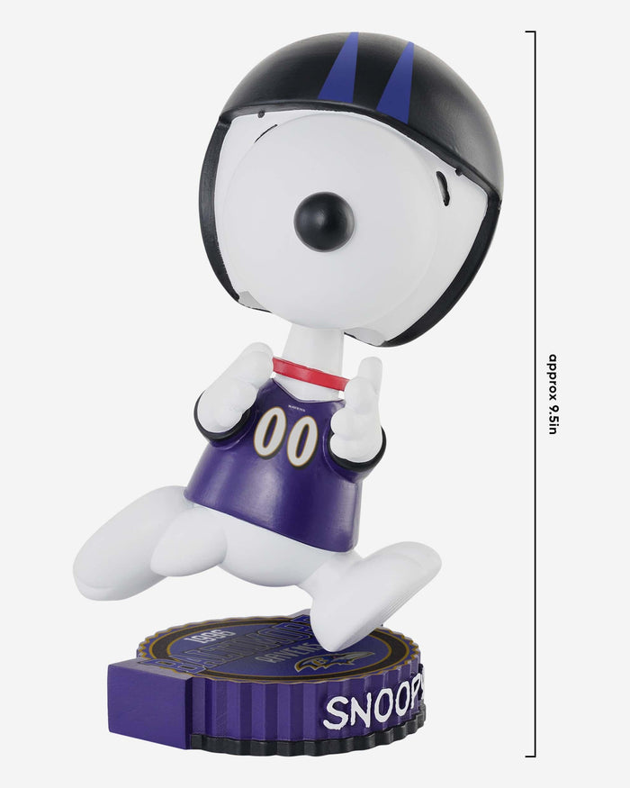 Baltimore Ravens Snoopy Peanuts Bighead Bobblehead FOCO - FOCO.com