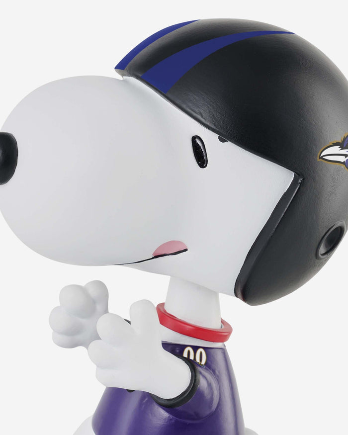 Baltimore Ravens Snoopy Peanuts Bighead Bobblehead FOCO - FOCO.com