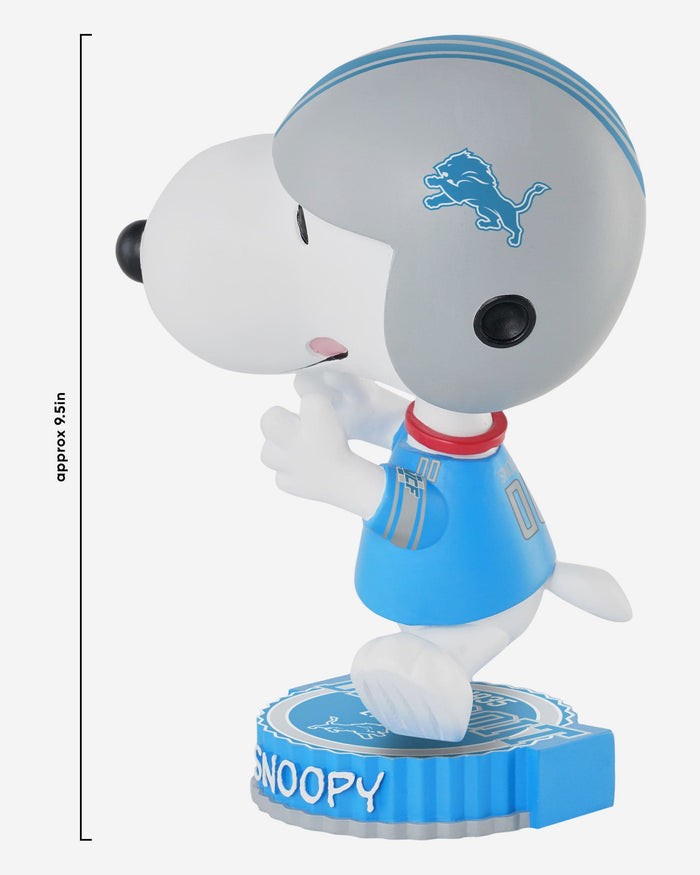 Detroit Lions Snoopy Peanuts Bighead Bobblehead FOCO - FOCO.com