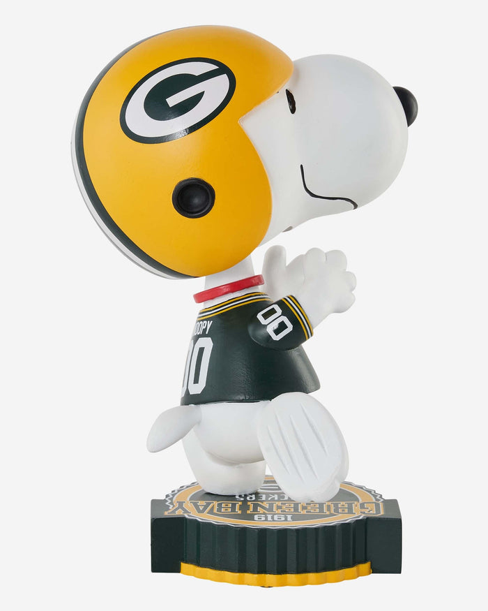 Green Bay Packers Snoopy Peanuts Bighead Bobblehead FOCO - FOCO.com