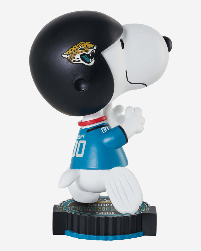 Jacksonville Jaguars Snoopy Peanuts Bighead Bobblehead FOCO - FOCO.com