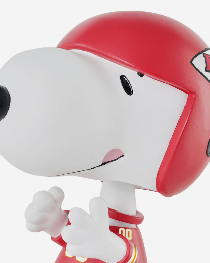 Kansas City Chiefs Snoopy Peanuts Bighead Bobblehead FOCO - FOCO.com