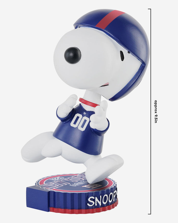 New York Giants Snoopy Peanuts Bighead Bobblehead FOCO - FOCO.com