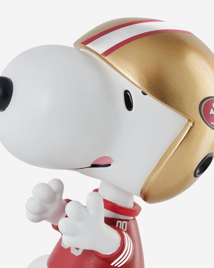 San Francisco 49ers Snoopy Peanuts Bighead Bobblehead FOCO - FOCO.com