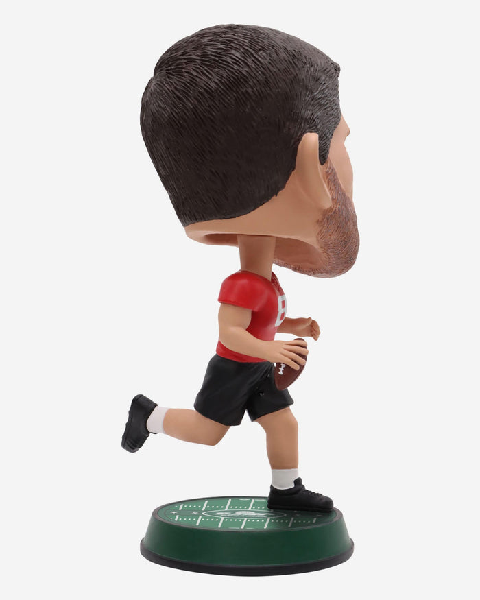 Aaron Rodgers New York Jets Field Stripe Bighead Bobblehead Officially Licensed by NFL