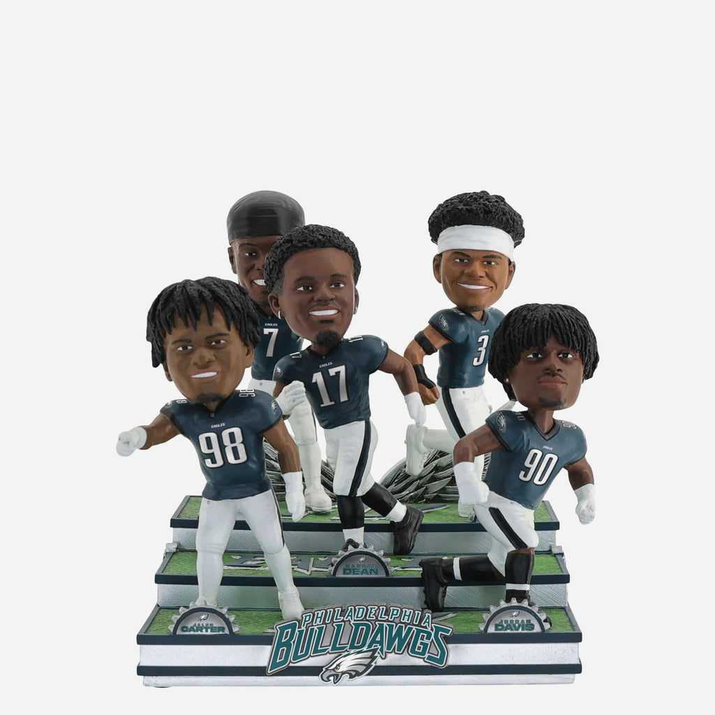 Philadelphia Eagles Dawgs Mini Bobblehead Scene FOCO - FOCO.com