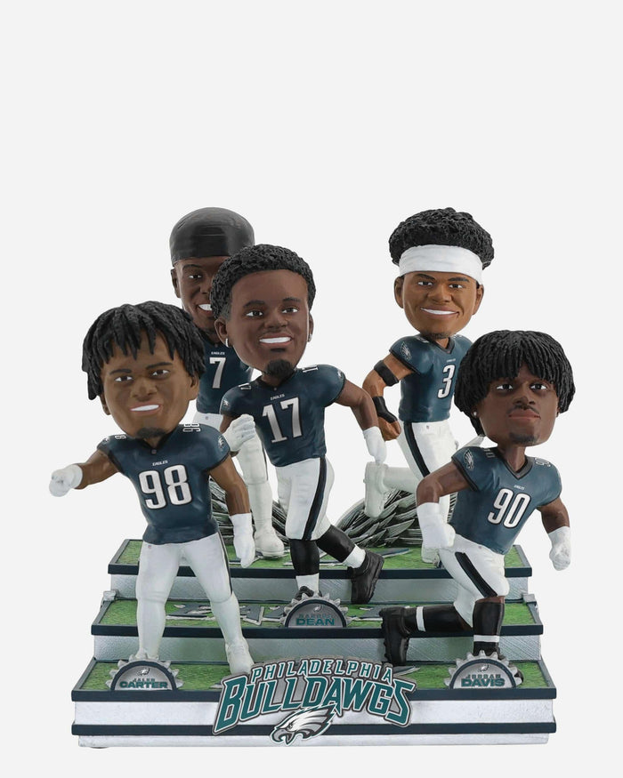 Philadelphia Eagles Dawgs Mini Bobblehead Scene FOCO - FOCO.com