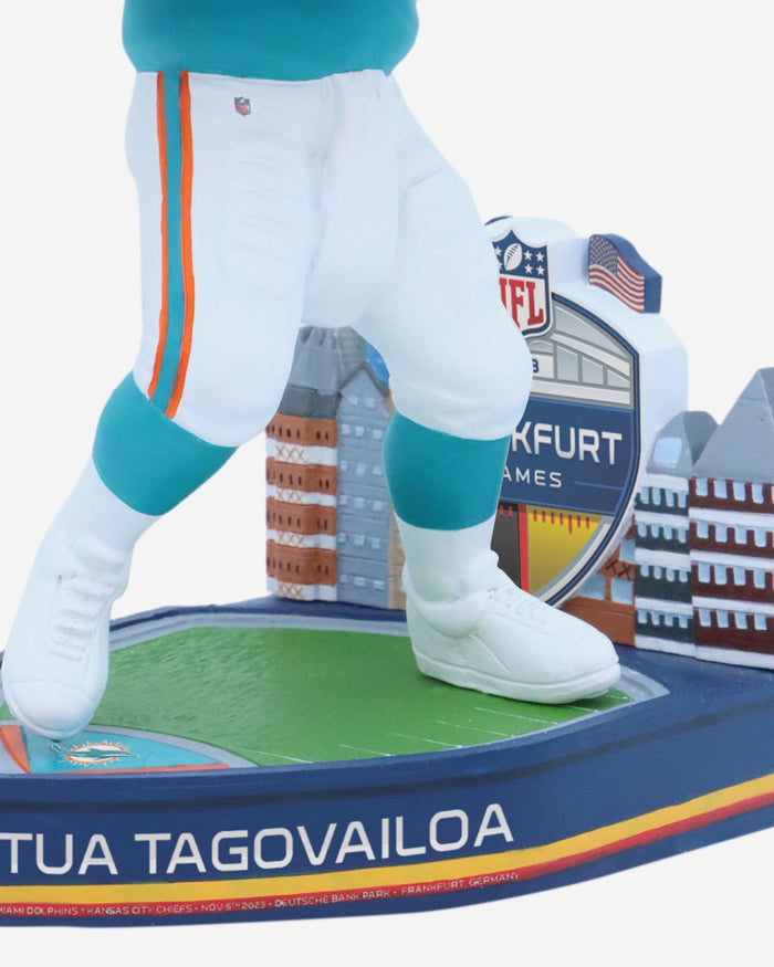 Tua Tagovailoa Miami Dolphins 2023 International Game Bobblehead FOCO - FOCO.com