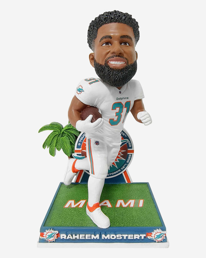 Raheem Mostert Miami Dolphins Gamebreaker Bobblehead FOCO - FOCO.com