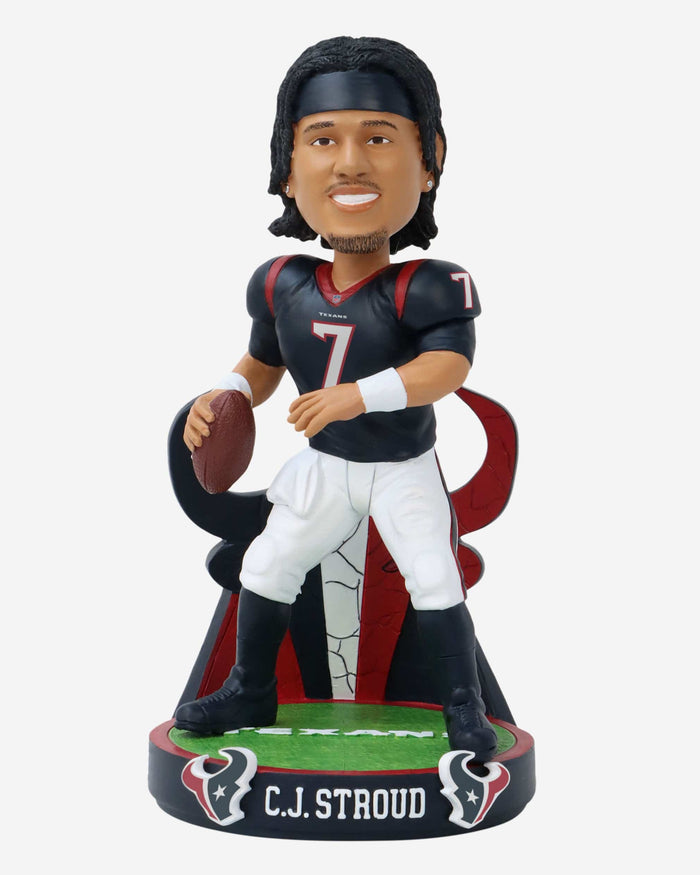 CJ Stroud Houston Texans Single-Game Rookie Passing Record Bobblehead FOCO - FOCO.com