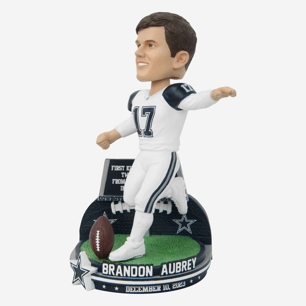 Brandon Aubrey Dallas Cowboys Gamebreaker Bobblehead FOCO - FOCO.com