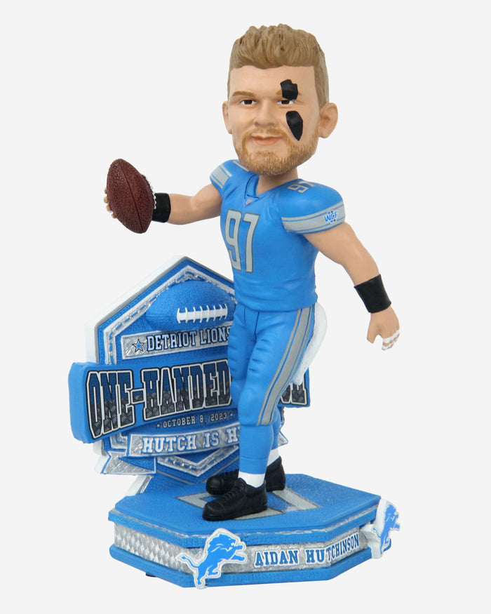 Aidan Hutchinson Detroit Lions Gamebreaker Bobblehead FOCO - FOCO.com